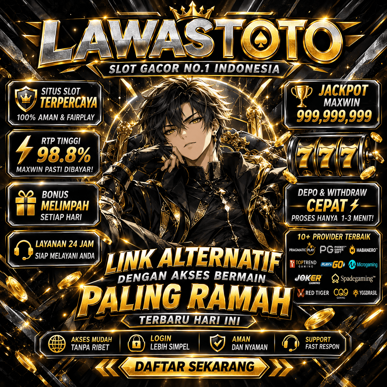 LAWASTOTO: Link Alternatif Dan Cara Maxwinn Slot Gacor hari ini